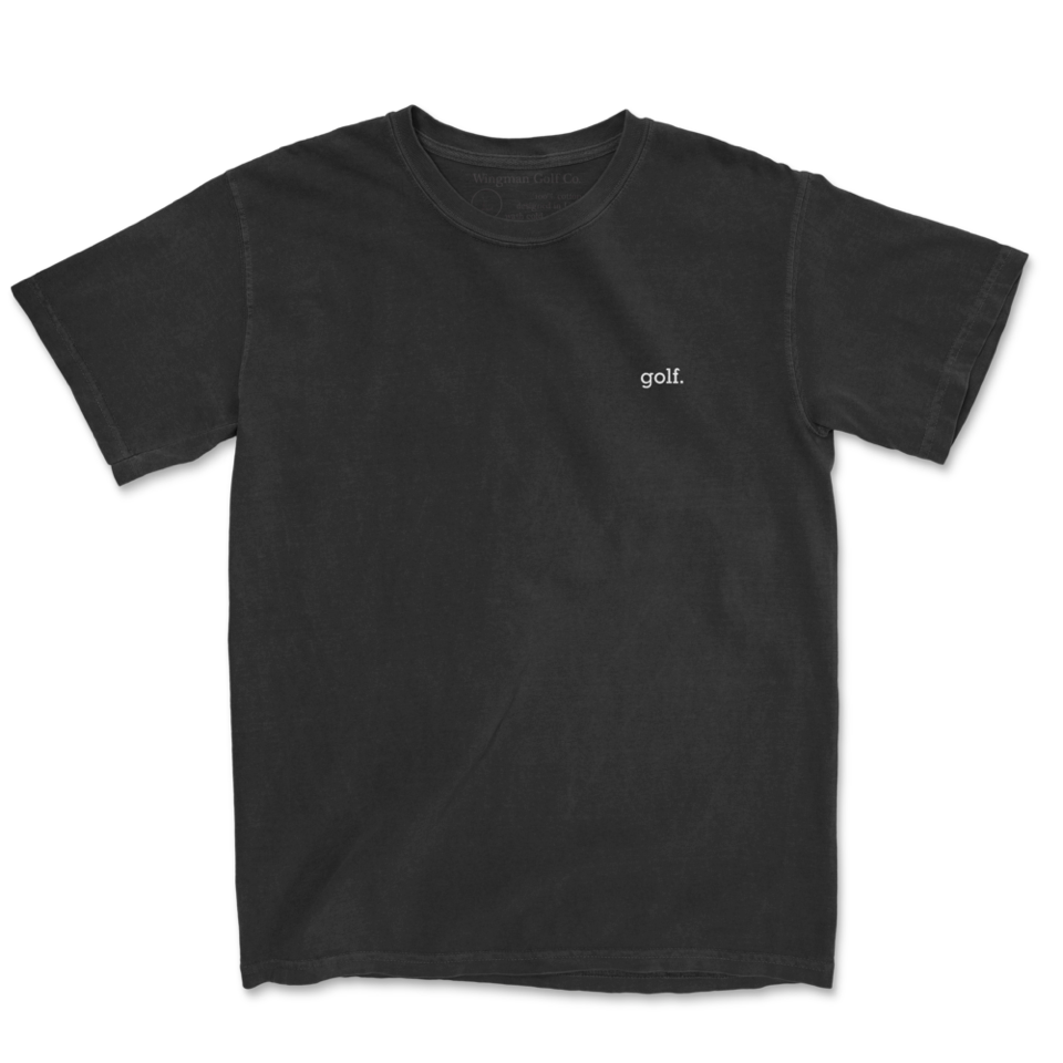 The Original Golf T Shirt - Black